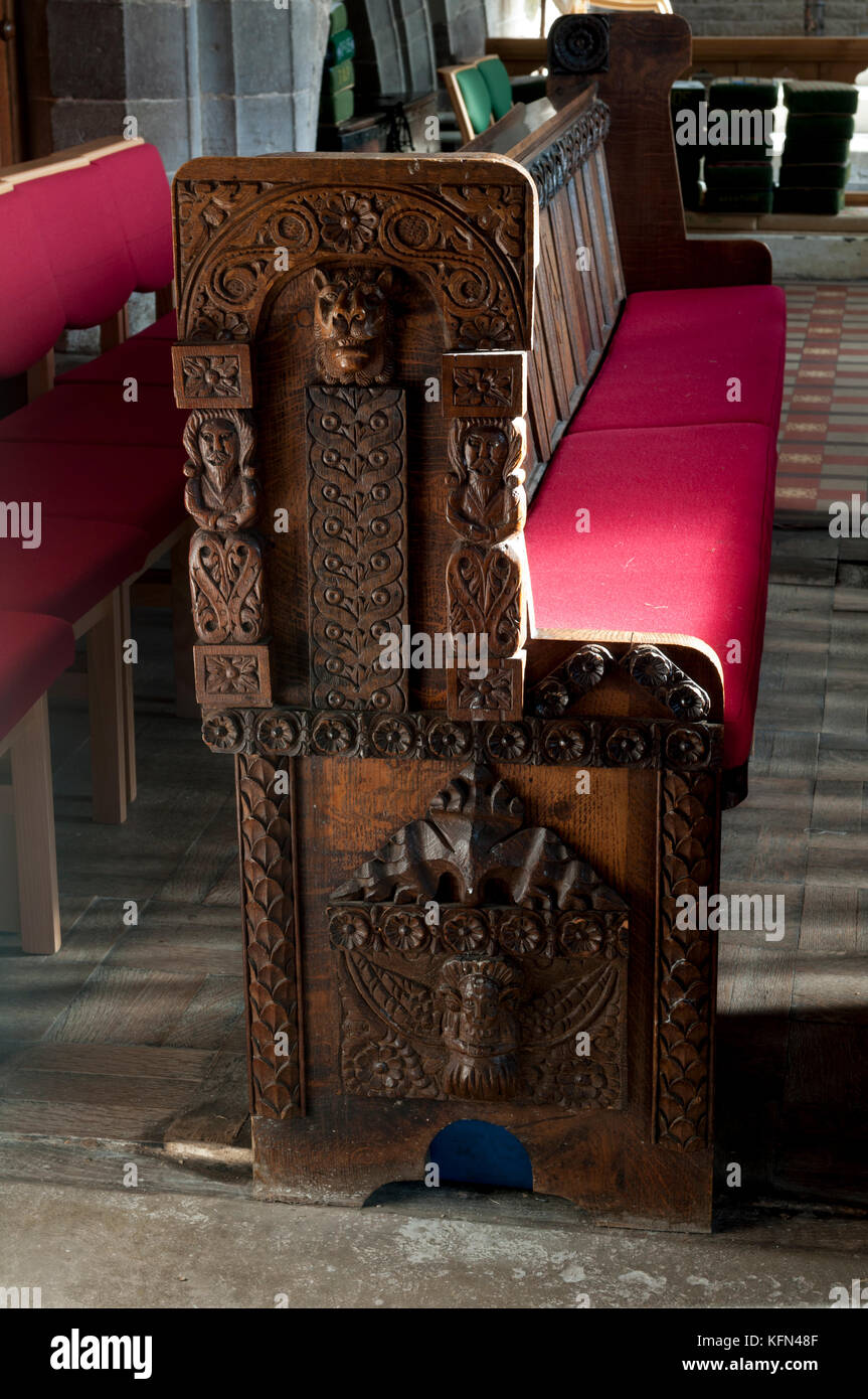 Wooden carved bench hires stock photography and images Alamy
